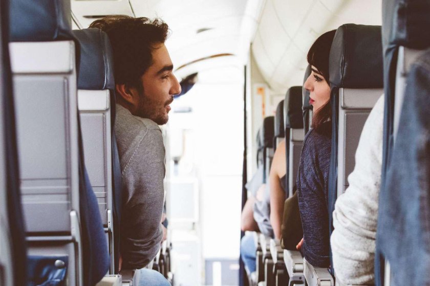 Самолет с пассажиром