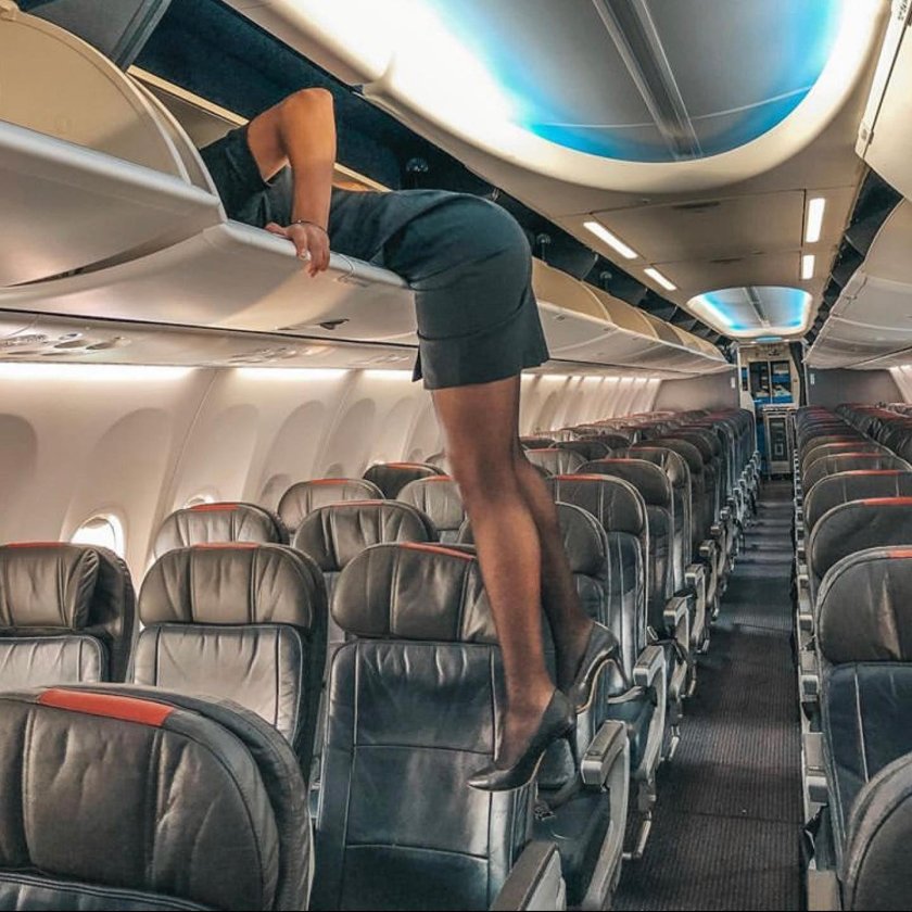 Салон самолета