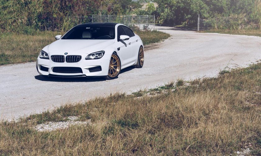 BMW 6 Gran Coupe White