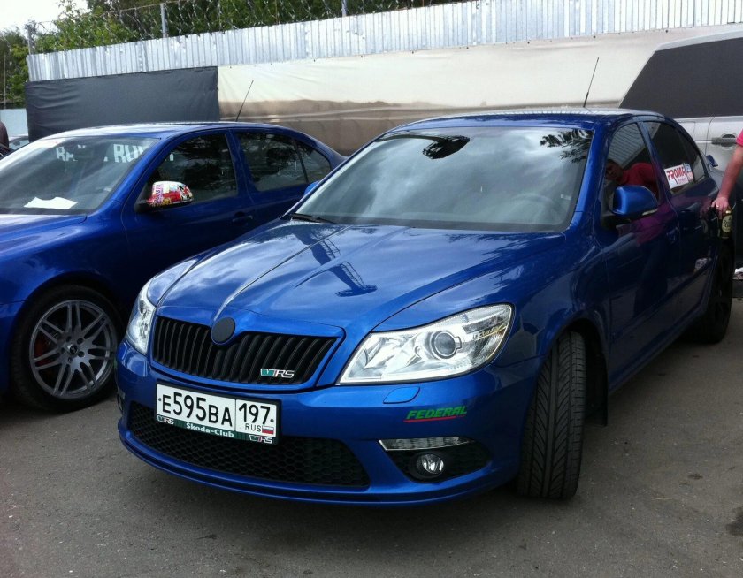 Skoda octavia rs 2012
