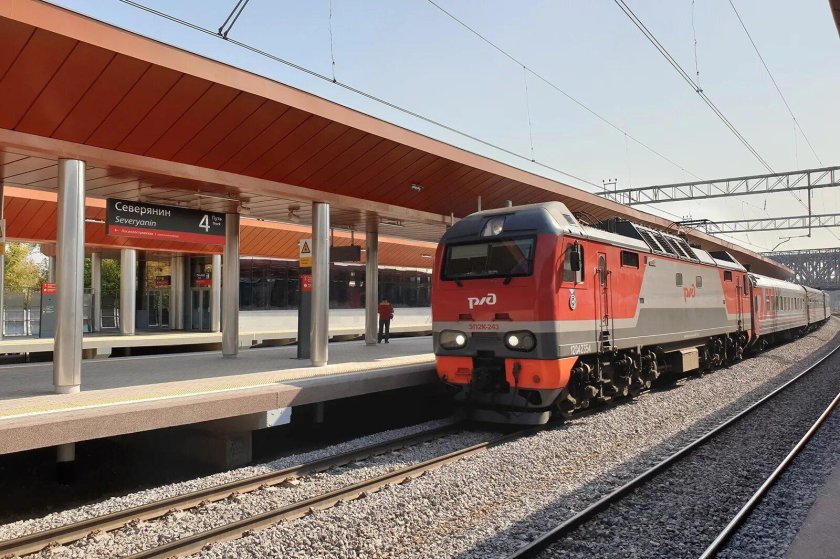 Станция Ростокино платформа Северянин