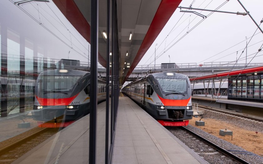 Поезд Ласточка МЦД