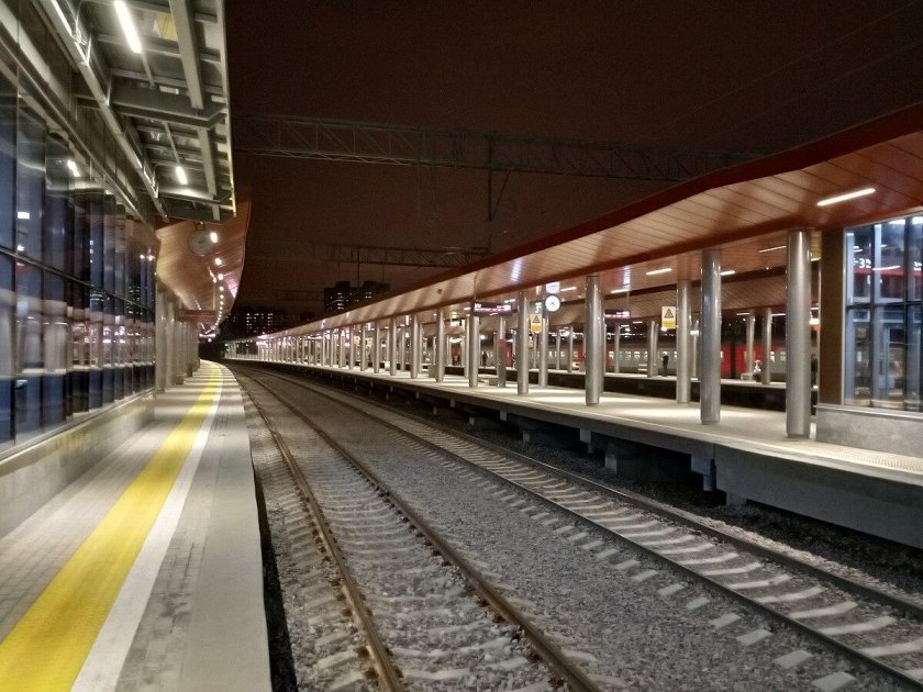 Железнодорожная станция Ростокино Северянин