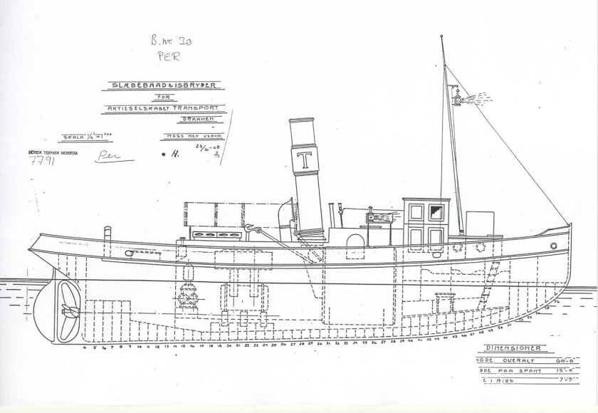 Чертежи буксира ат202