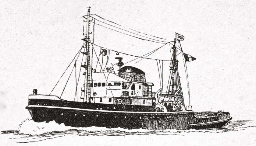 Паровой буксир типа Ижорец