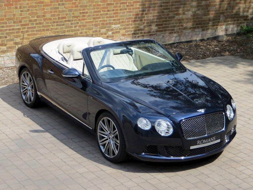 Бентли Континенталь кабриолет