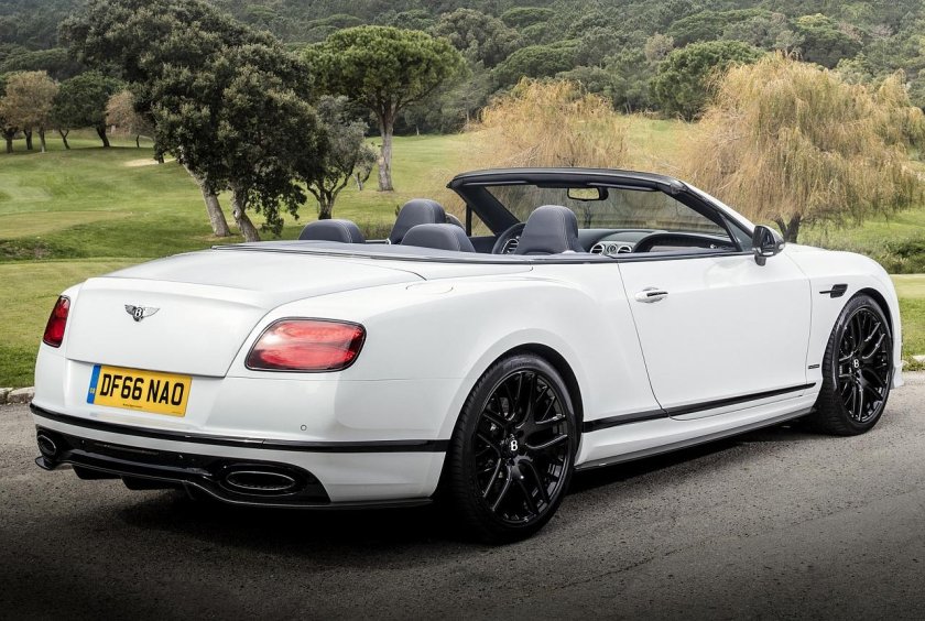 Бентли Континенталь кабриолет 2017