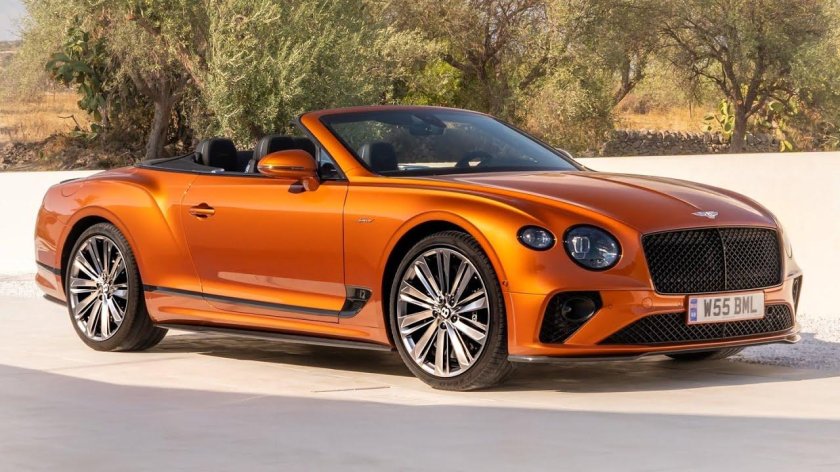 Бентли Континенталь кабриолет 2021