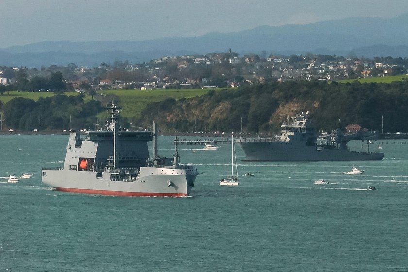 Танкер-снабженец hmnzs aotearoa