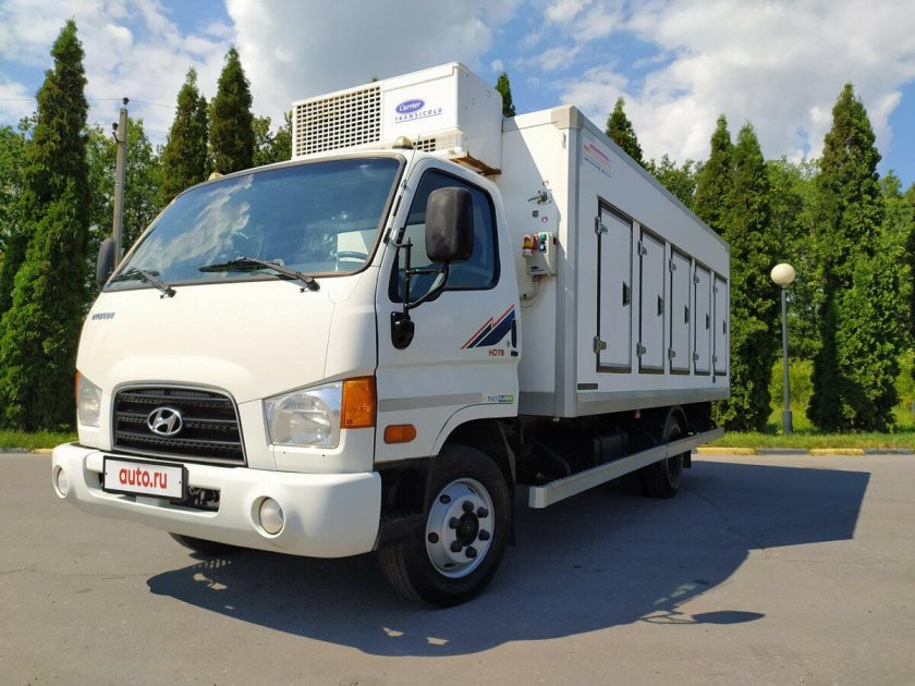Hyundai hd78 рефрижератор