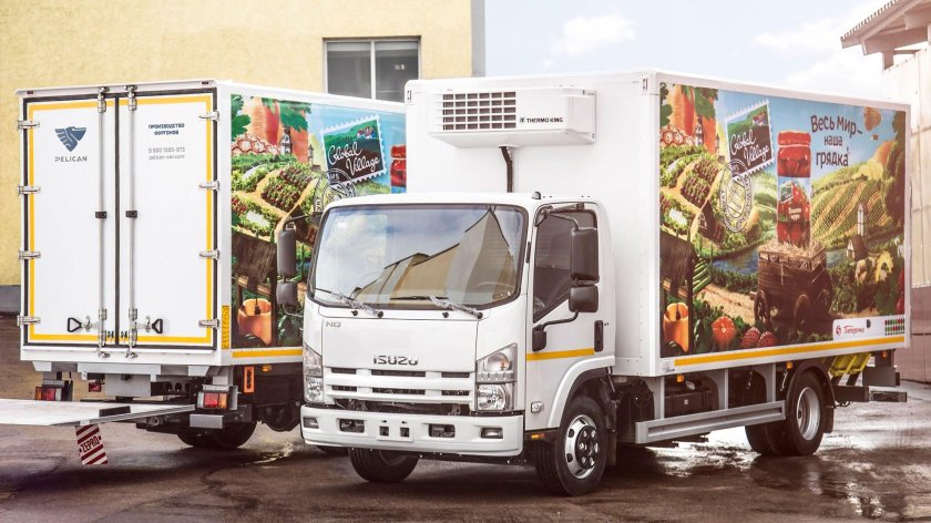 Пеликан фургоны