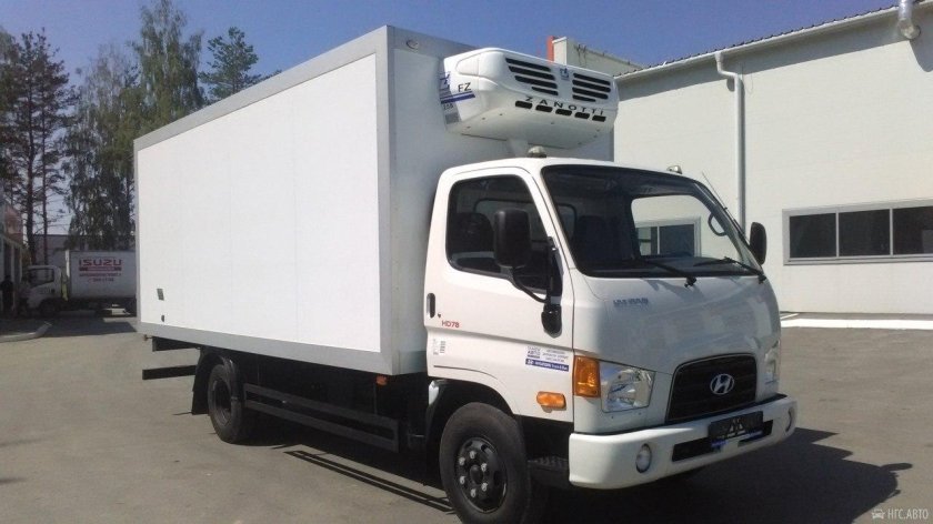 Фургон рефрижератор на базе Hyundai HD 78