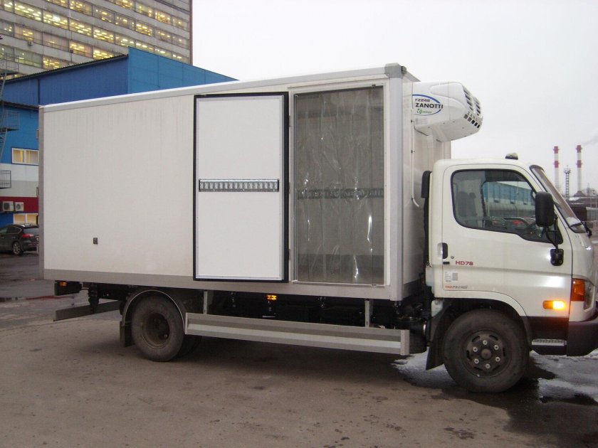 Изотермический фургон полуприцеп