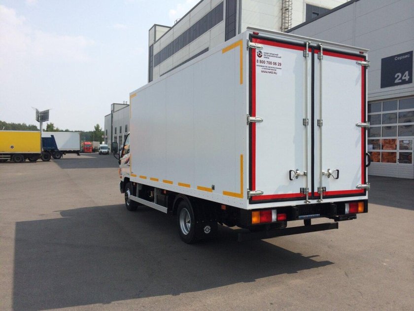 Hyundai hd78 изотермический фургон