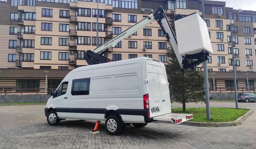 УАЗ автовышка