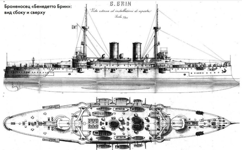 Броненосец Бенедетто Брин