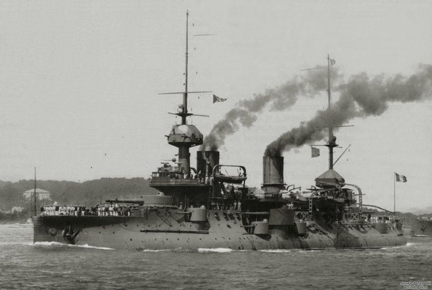 Французский броненосец Шарль Мартель