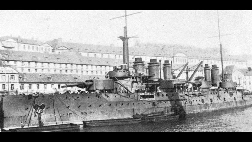 Французский броненосец Вольтер