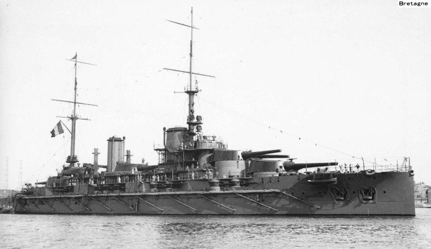 Бретань линкор, 1913
