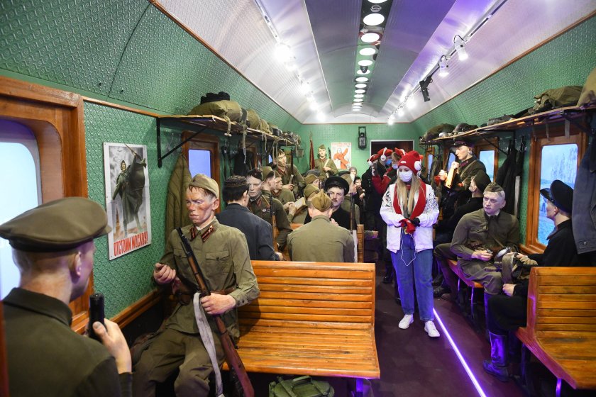 Передвижной музей «поезд Победы» в Брянске