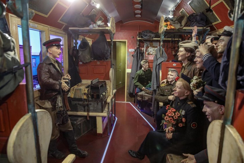 Имерсивный музей поезд