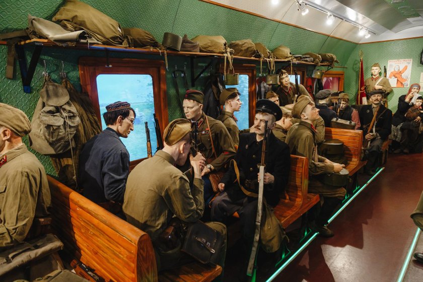 Поезд Победы иммерсивный музей