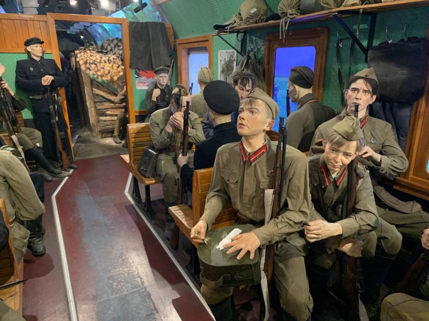 Иммерсивная инсталляция поезд Победы