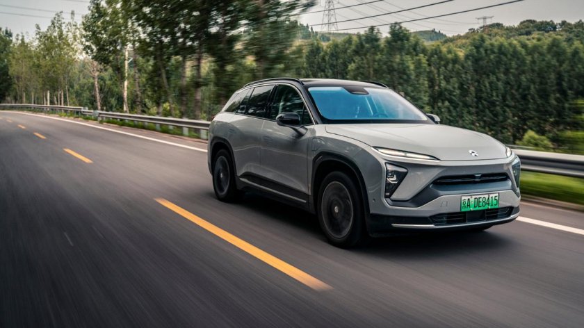 Nio es6 электромобиль