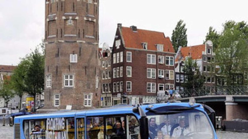 Автобус амфибия Нидерланды