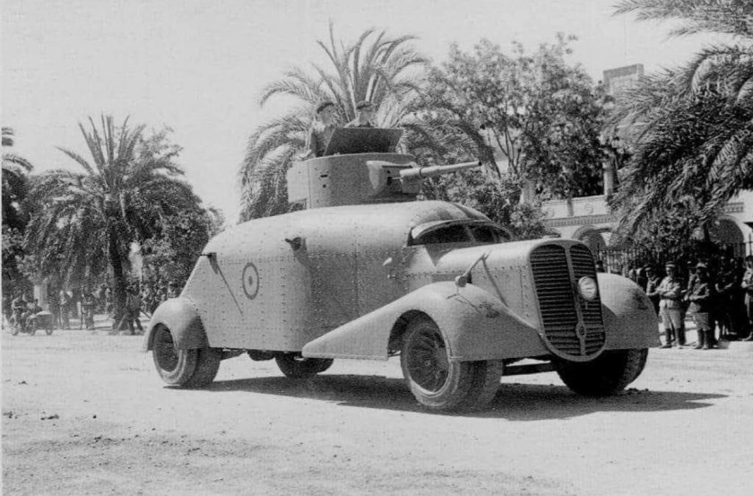 Тизнаос броневик Испании