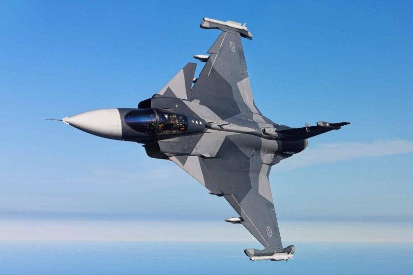 Истребитель saab jas 39 gripen