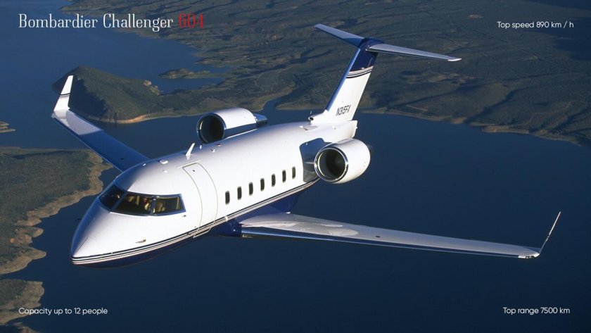 Challenger 604