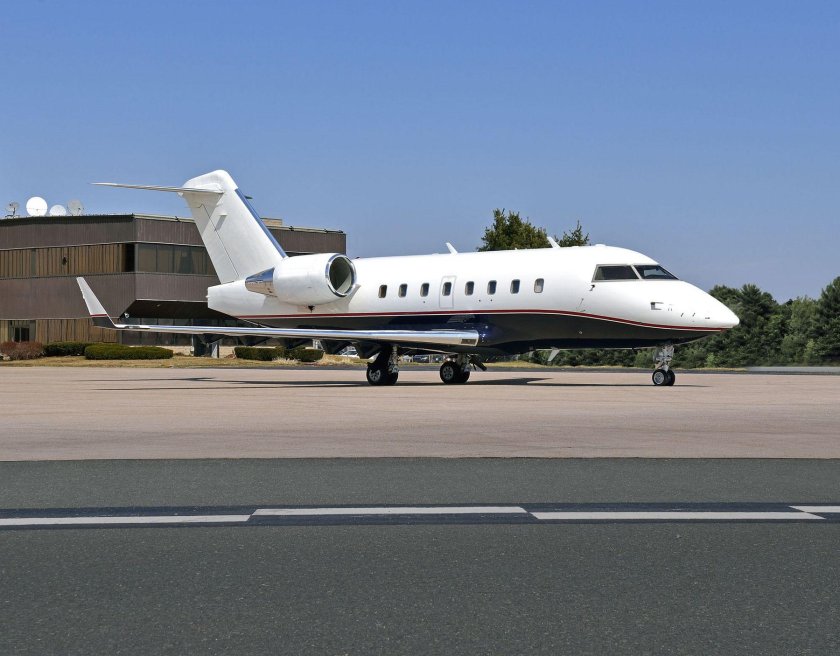 Challenger 604 самолет