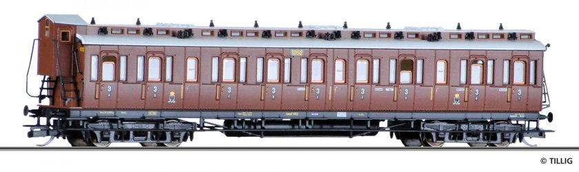Tillig TT вагон пассажирский