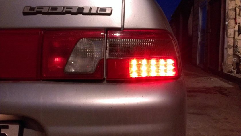 Фонари ВАЗ 2110 "клюшки" диодные