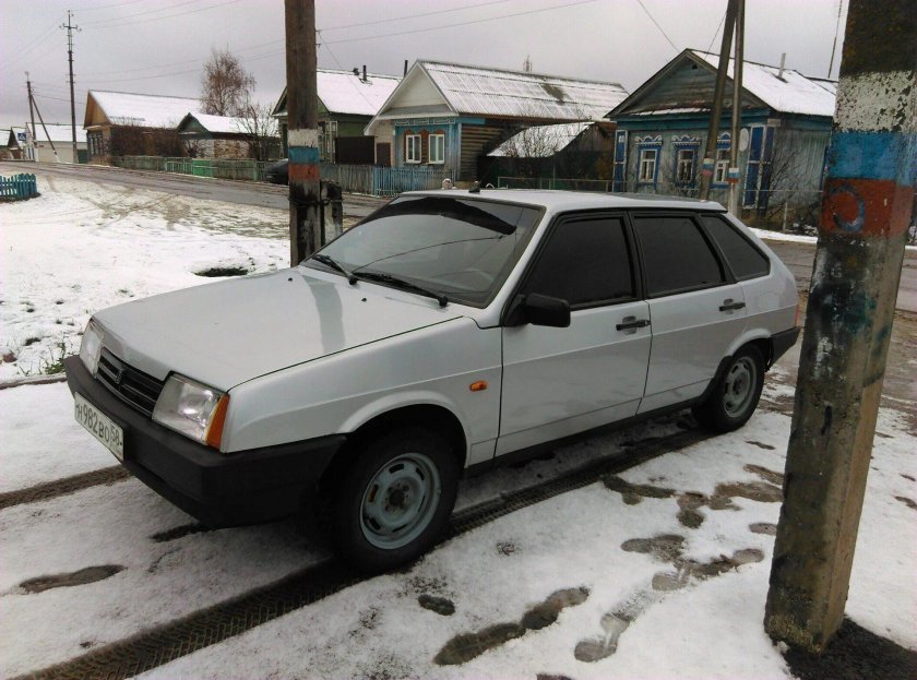 ВАЗ 2109 Снежка тонированная