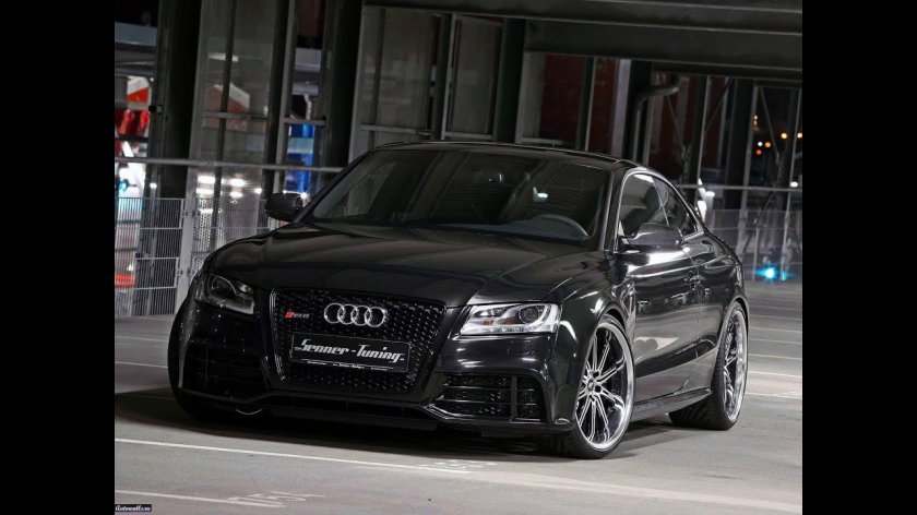 Audi rs5 черная