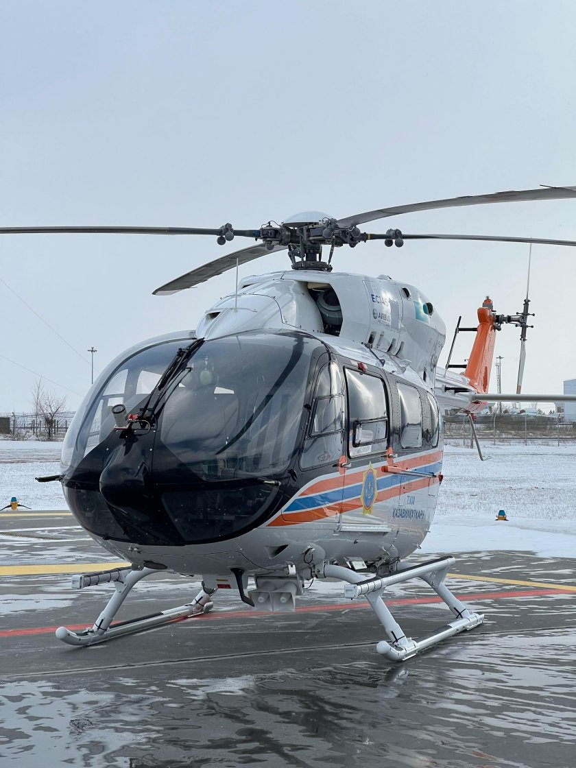 Санитарный вертолет мац