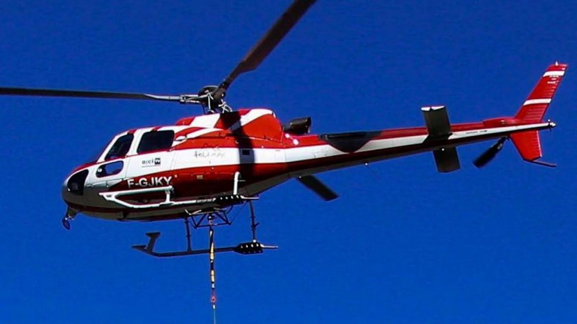 Спасательные вертолеты Франции