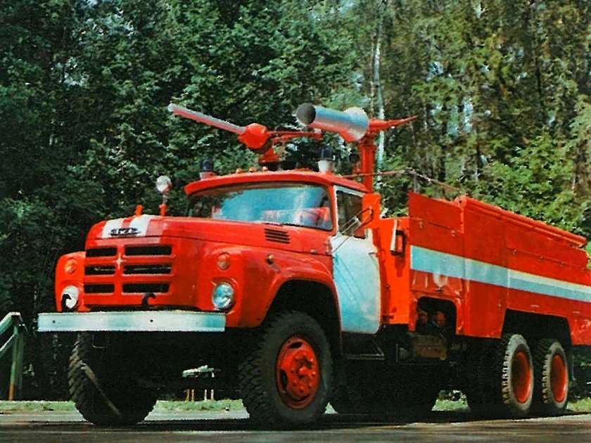 ЗИЛ 133 пожарный