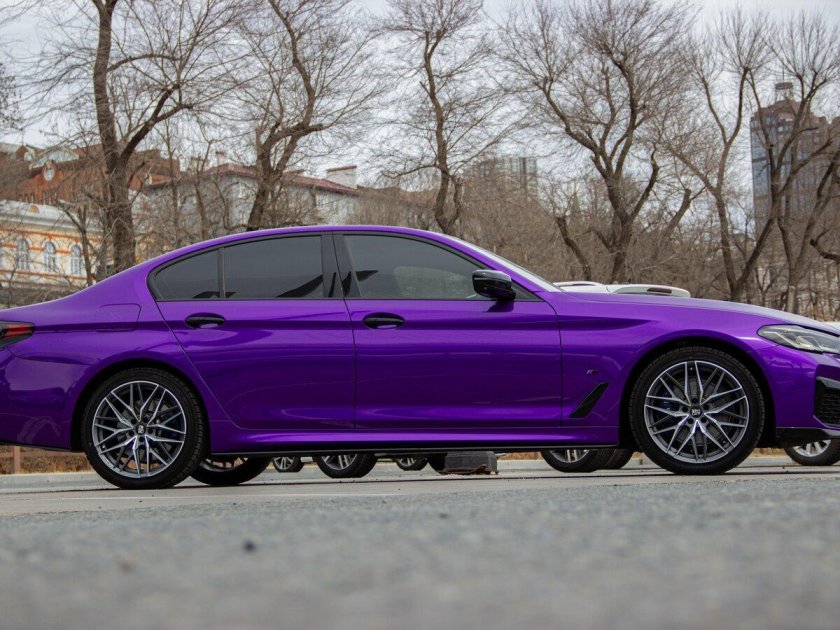 Bmw m5 f90 фиолетовая