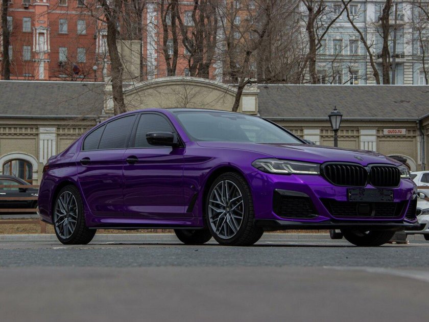 Bmw m5 f90 фиолетовая