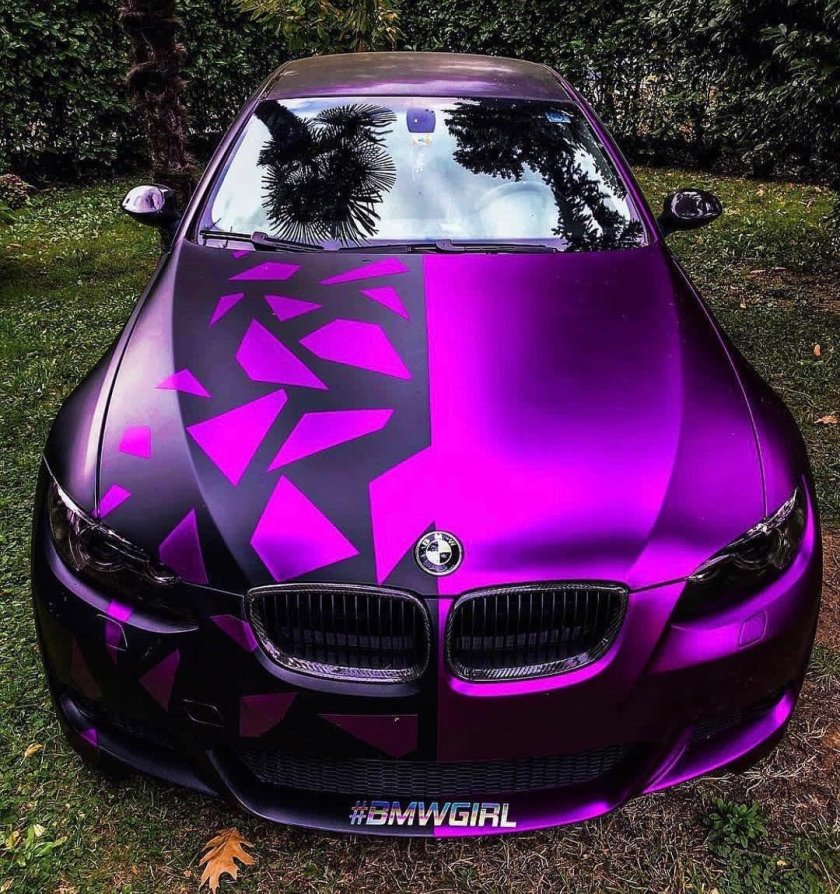 Необычные цвета для авто