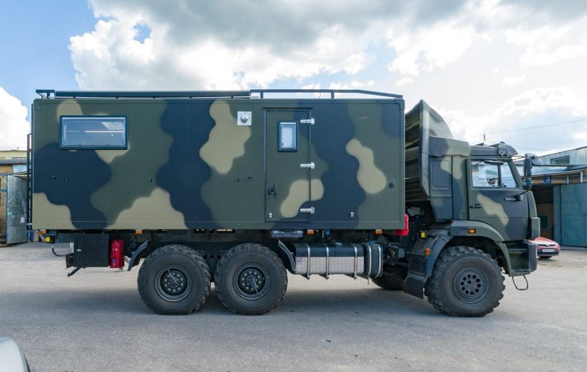 Автодом на базе камаз