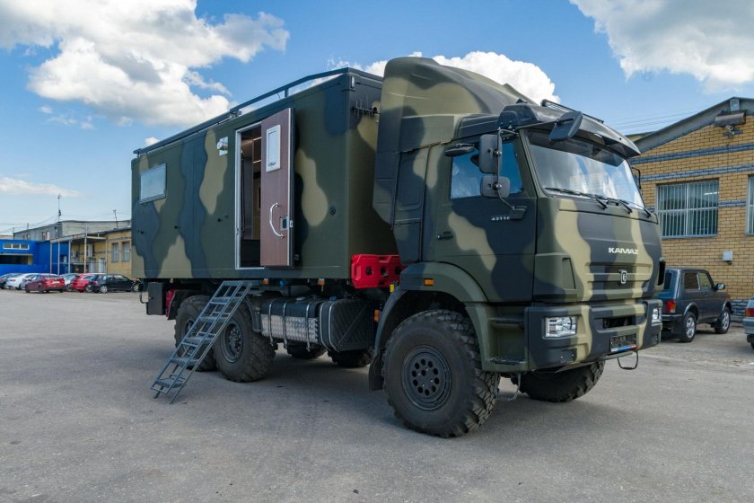 Камаз 43118 кунг