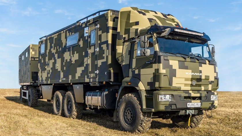 Автодом на базе камаз