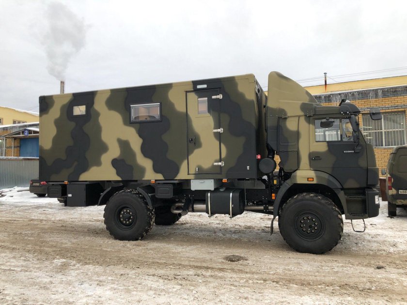 Автодом на базе камаз