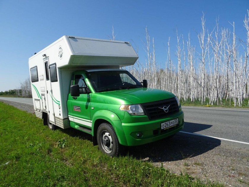 Дом на колесах в Новосибирской области