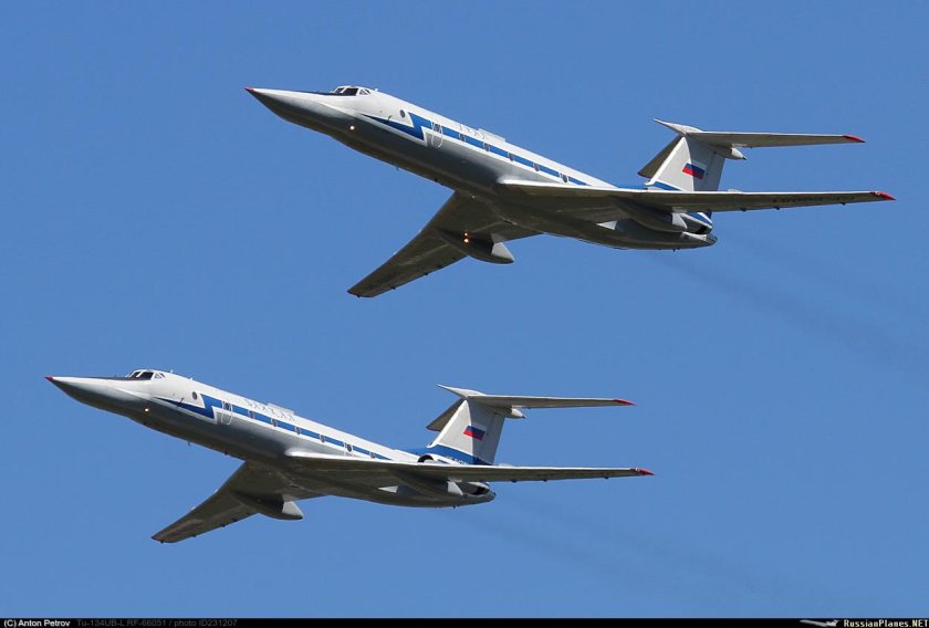 Самолет ту-134 УБЛ