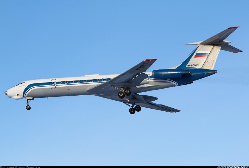 Самолет ту 134 убл